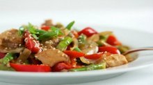 Мясо и овощи Мясо и овощи блюдо, еда, завтрак, здоровье, полезное