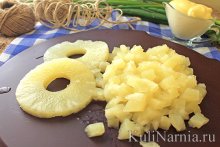 салат с ананасом рецепт