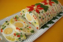 вкусный салат желейный